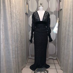 SOLD. Black Lace Dress